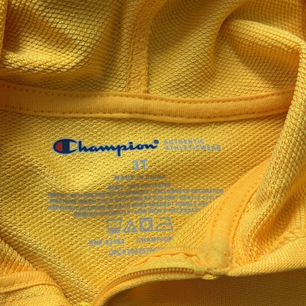 Champion zip up toddler boy jacket - Picture 2 of 2